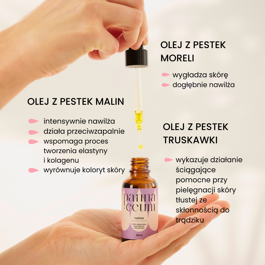 Serum nawilżające do twarzy Rozkosz - obrazek 3
